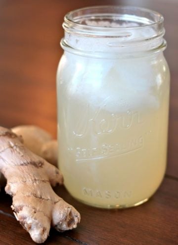 homemade ginger ale