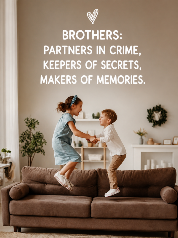 short and sweet brother quote