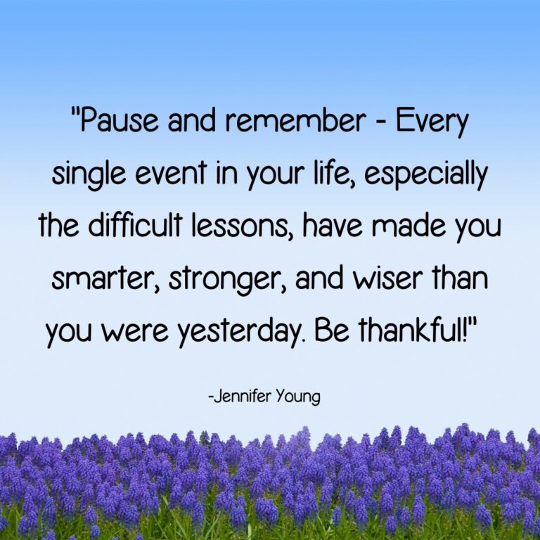50 Amazing Things to Be Thankful for Today and Every Day