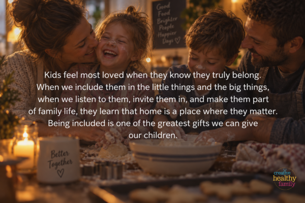 being included