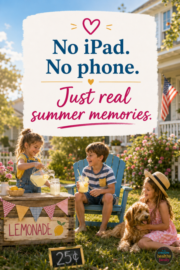 no ipad no phone just real summer memories