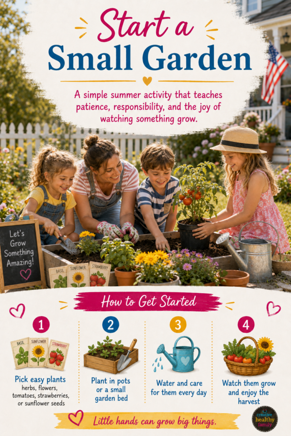 start a garden activity