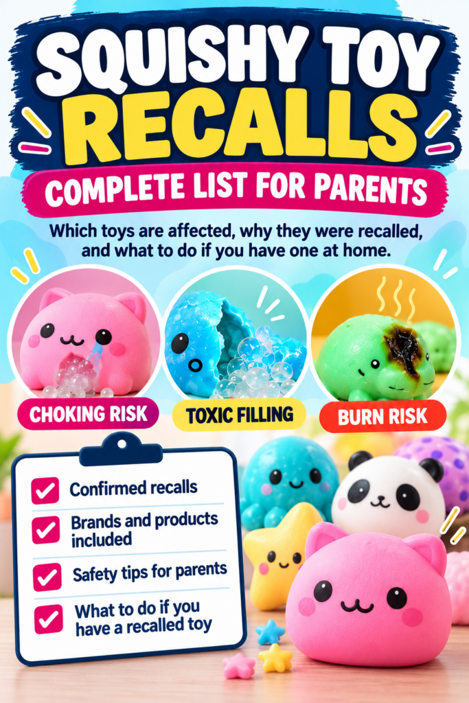 squishy toy recalls